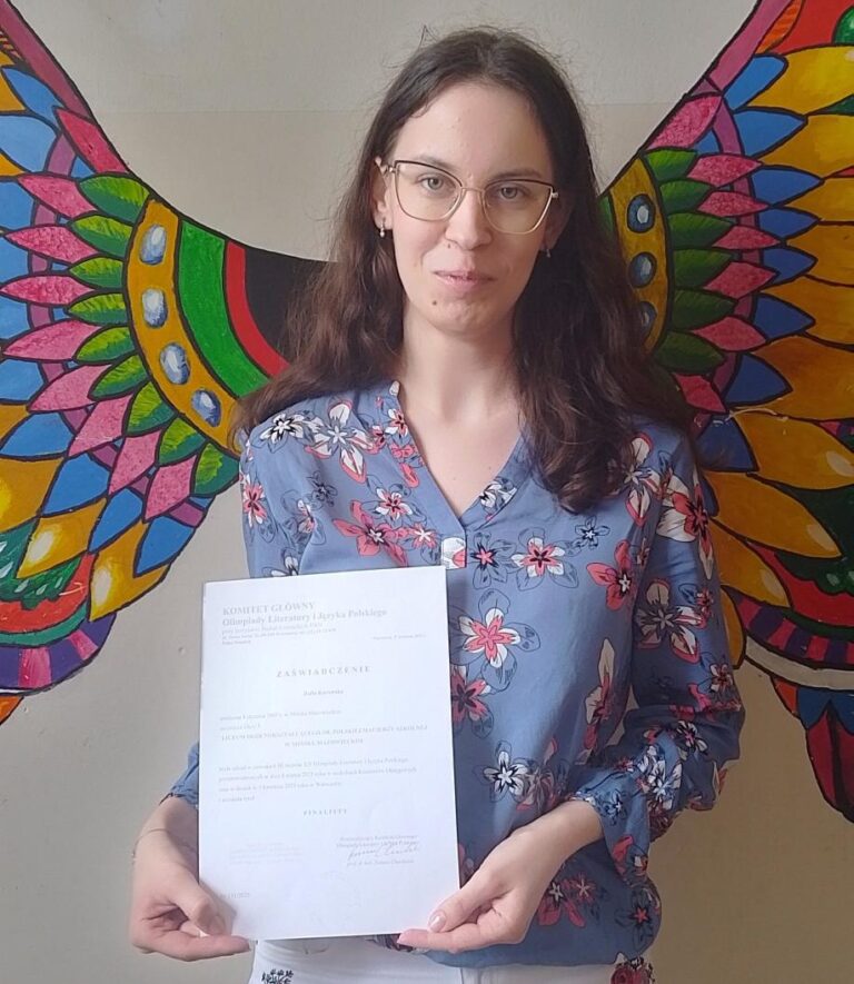 Sukcesy naszej uczennicy