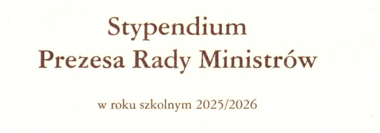 Stypendium Prezesa Rady Ministrów